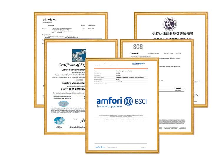 samply certificate
